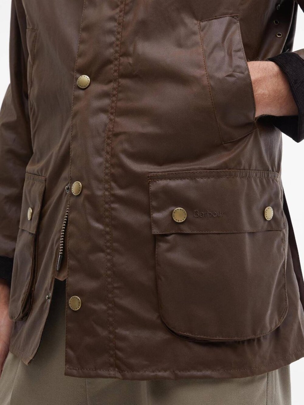 Barbour Ashby Waxed Jacket - BNWT - Picture 7 of 8